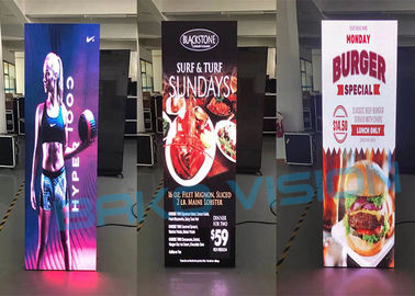 Vertical Standing Digital Signage Led Screen Lightweight 3840Hz Refresh Display