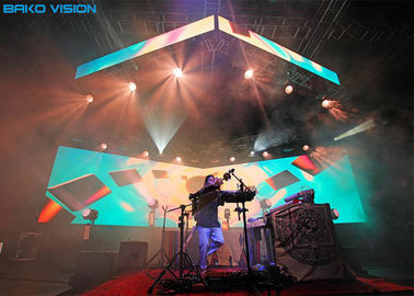 16 Bit Stage Rental LED Display P3.91 Indoor Full Color Die Casting Aluminum