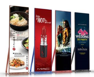 Indoor LED Poster Signage Portable Lite P2.5 Display For Mall Stores Advertising