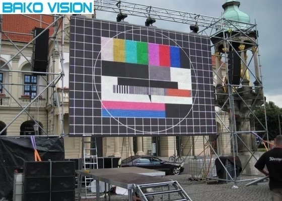 Full Color P3.9 จอแสดงผล LED เช่ากลางแจ้งสำหรับโบสถ์